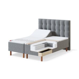 Alternative view of SLEEPWELL RED MOOTORVOODI JÄIK 90×200