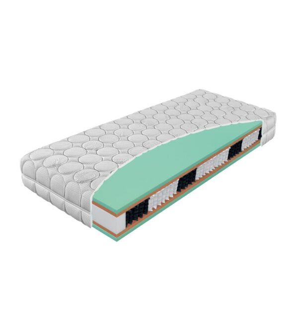 MATERASSO ADMIRAL BIO EX EXCLUSIVE – 100x200x23 cm KESKMINE JÄIKUS - pocket vedrumadrats