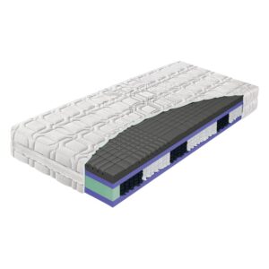 MATERASSO HYBRID ANTRACIT 180x200x28 cm KESKMINE JÄIKUS - pocket vedrumadrats