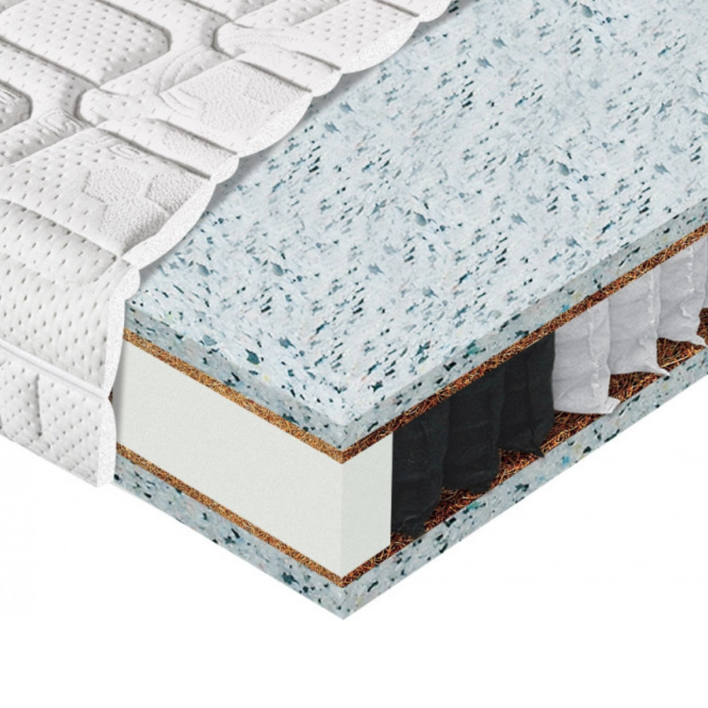 MATERASSO Pocket Coconut ortopeediline kookosmadrats 80x200x23 cm - Pilt 4